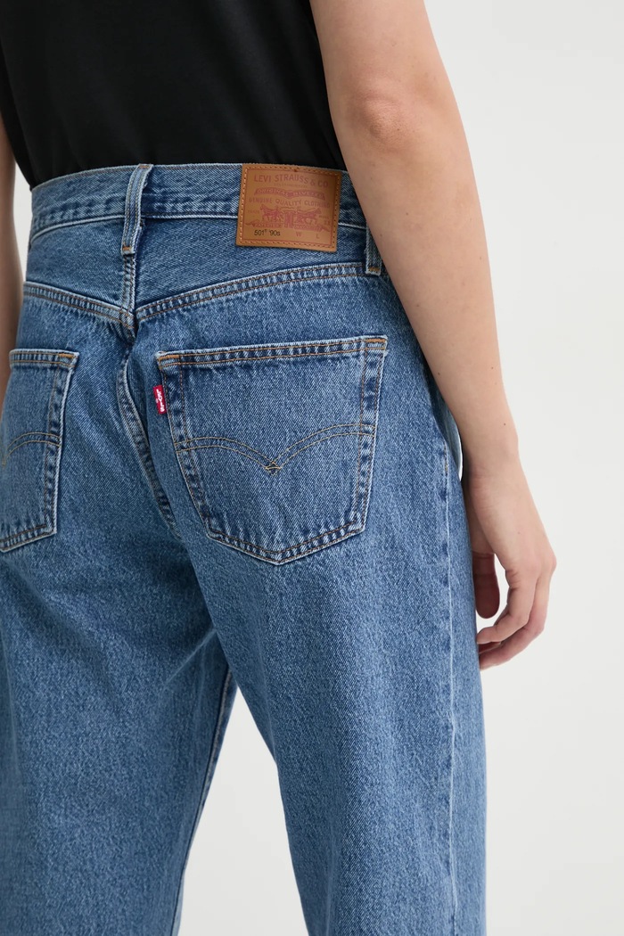 Rifle Levi's 501 90s ANKLE 501® 90S ANKLE modrá A9150