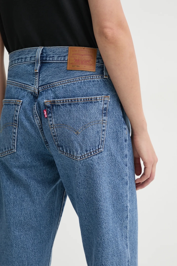 Rifle Levi's 501 90s ANKLE 501® 90S ANKLE modrá A9150