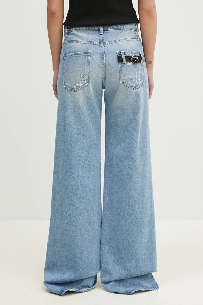 Clothing Coperni jeans Wide Leg Denim COPP95F2008B blue