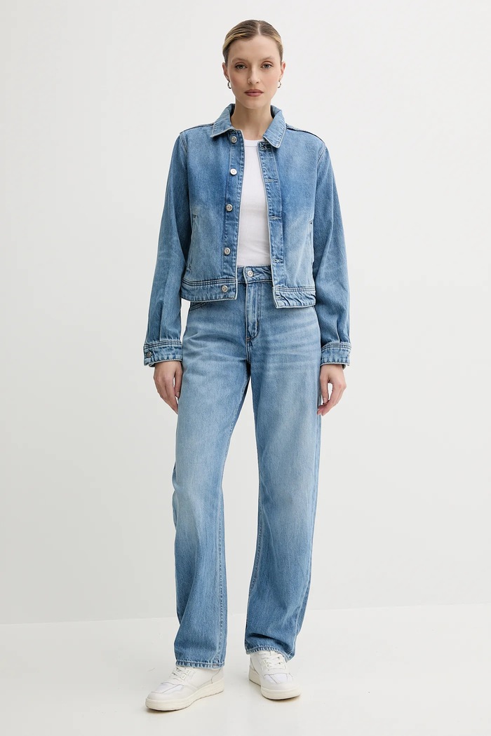 BOSS jeans 50538602 albastru SS25