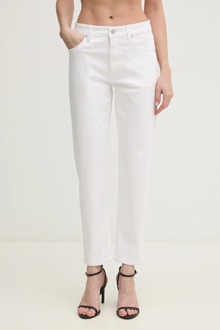 Calvin Klein jeansy biały K20K208261