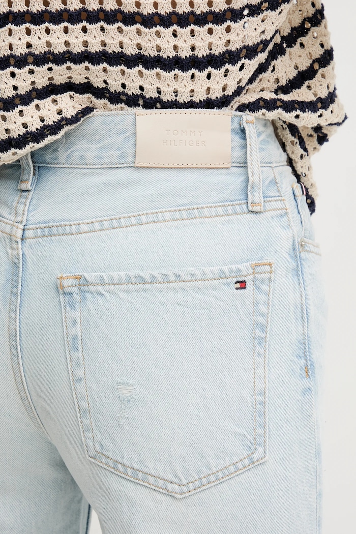 Jeansy Tommy Hilfiger WW0WW44370 niebieski