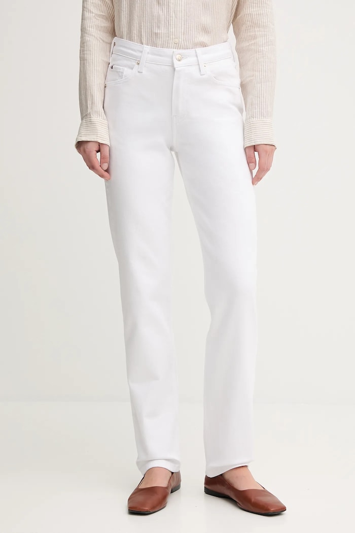 Tommy Hilfiger jeans alb WW0WW45923