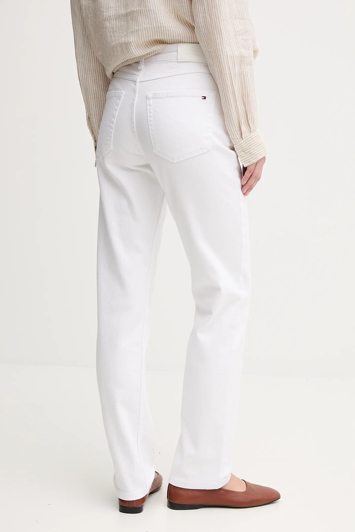 Îmbrăcăminte Tommy Hilfiger jeans WW0WW45923 alb