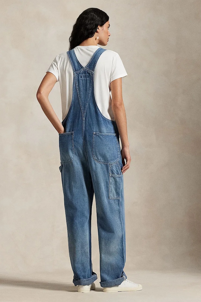Παντελόνι εργασίας Polo Ralph Lauren 211973127 μπλε SS25