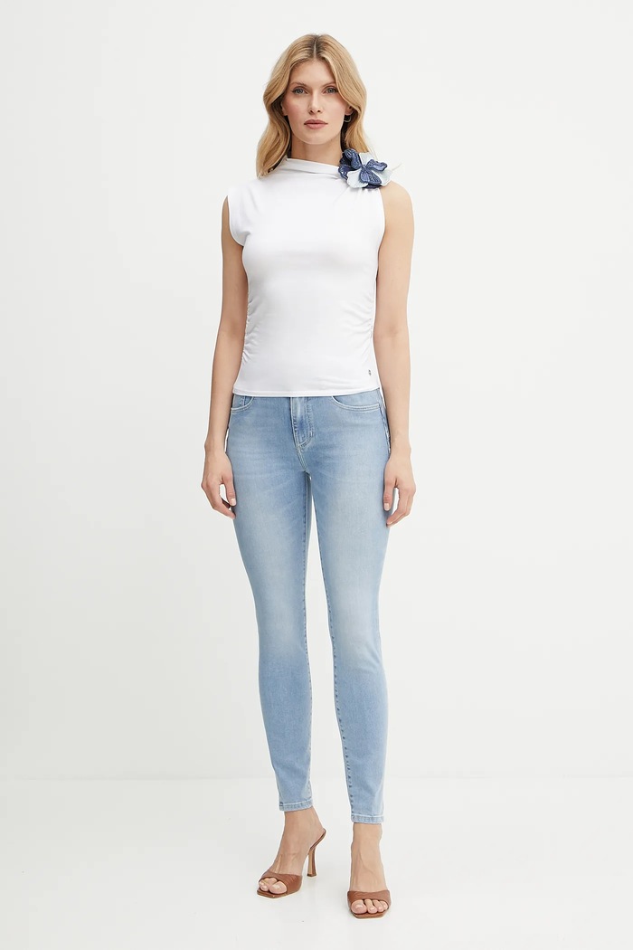 Guess jeansy W5GA34.D5PY2 niebieski SS25