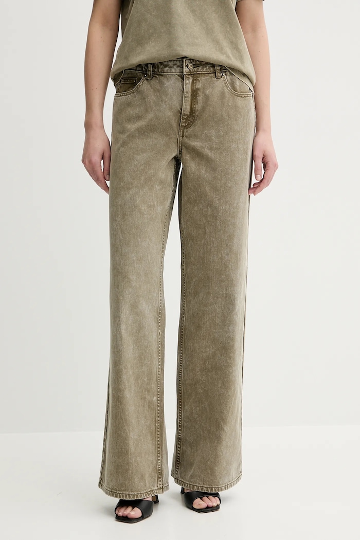 Дънки MICHAEL Michael Kors зелен MS590654LN