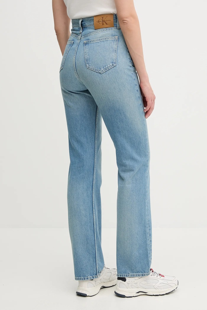 Oblečenie Rifle Calvin Klein Jeans J20J225130 modrá