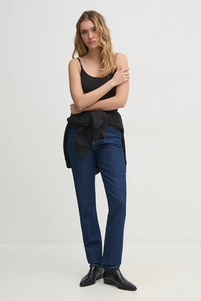 Rifle Calvin Klein Jeans J20J225138 tmavomodrá SS25