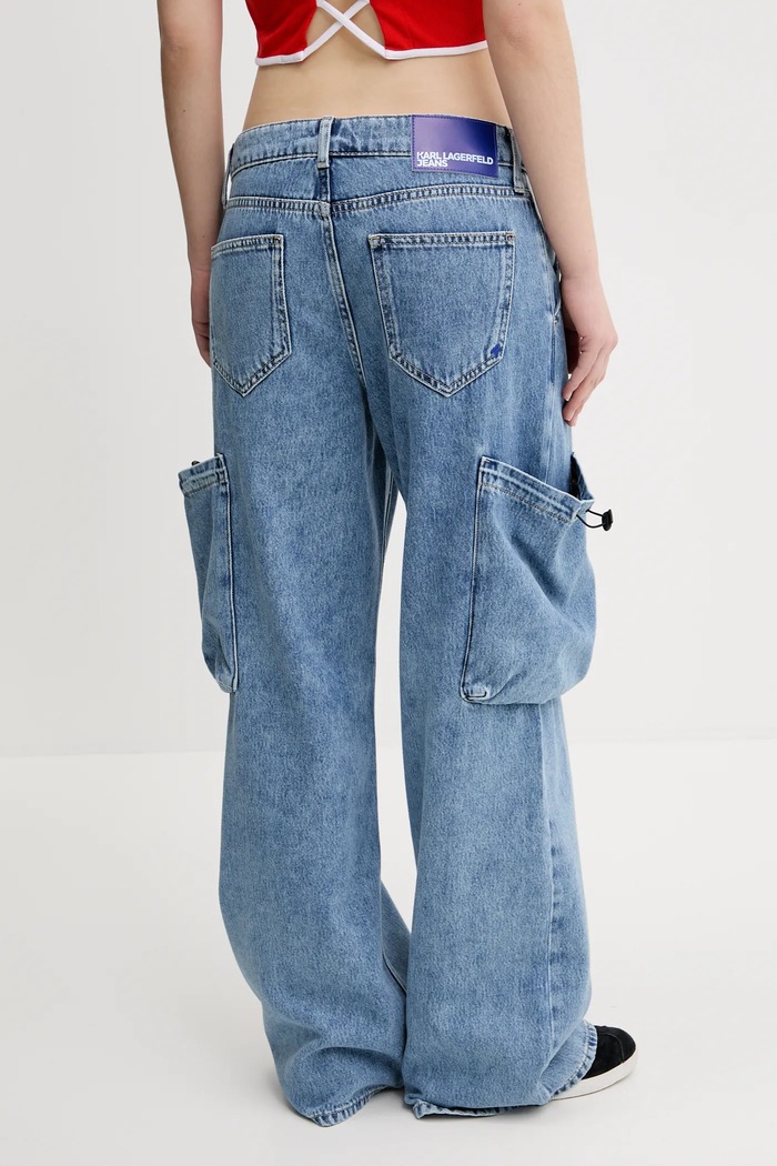 Ρούχα Τζιν παντελόνι Karl Lagerfeld Jeans A2W10043 μπλε