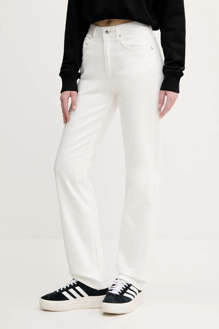 Džíny Karl Lagerfeld Jeans bílá A2W10135