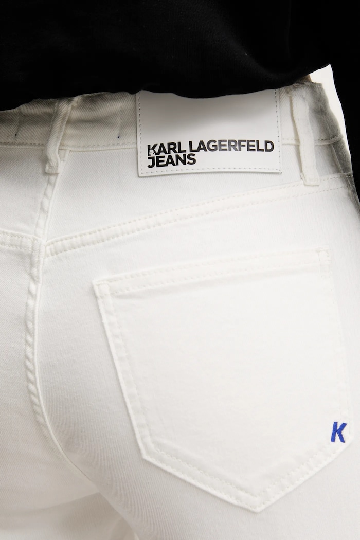 Džíny Karl Lagerfeld Jeans bílá A2W10135