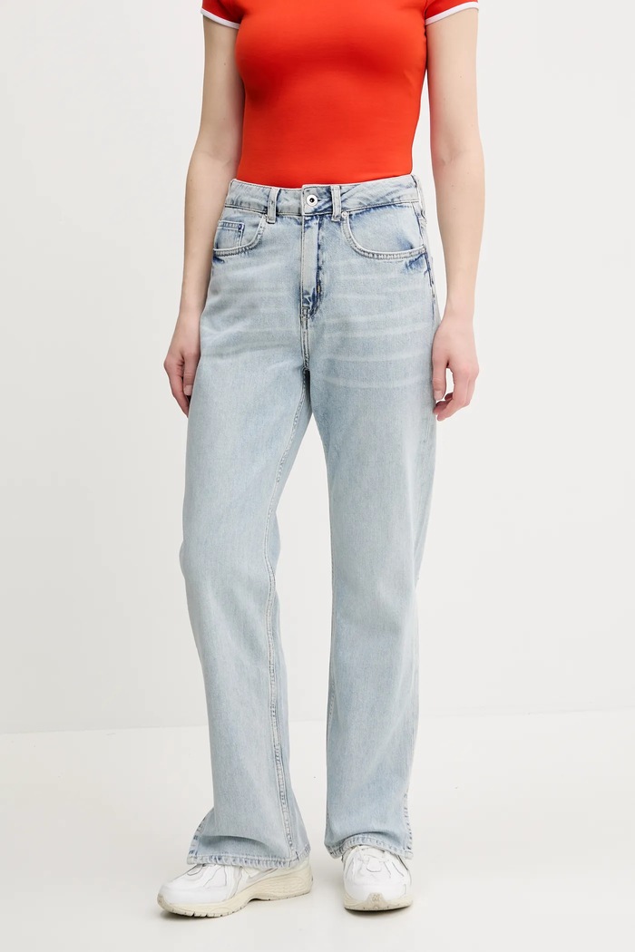 Karl Lagerfeld Jeans jeansy Planet friendly niebieski A2W10038