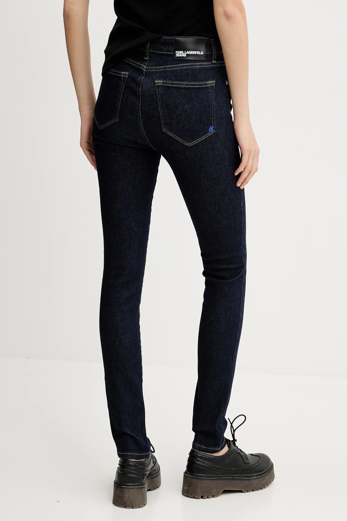Odzież Karl Lagerfeld Jeans jeansy A2W10053 granatowy