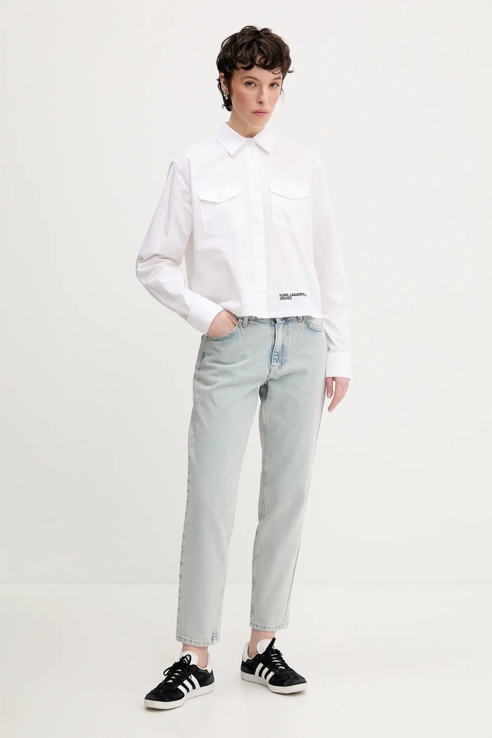 Karl Lagerfeld Jeans jeansy A2W10057 niebieski SS25