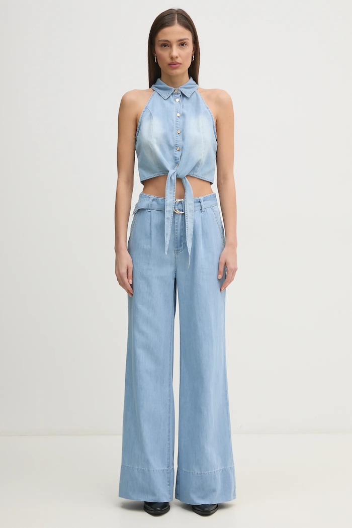 Gaudi jeansy 511BD26024 niebieski SS25