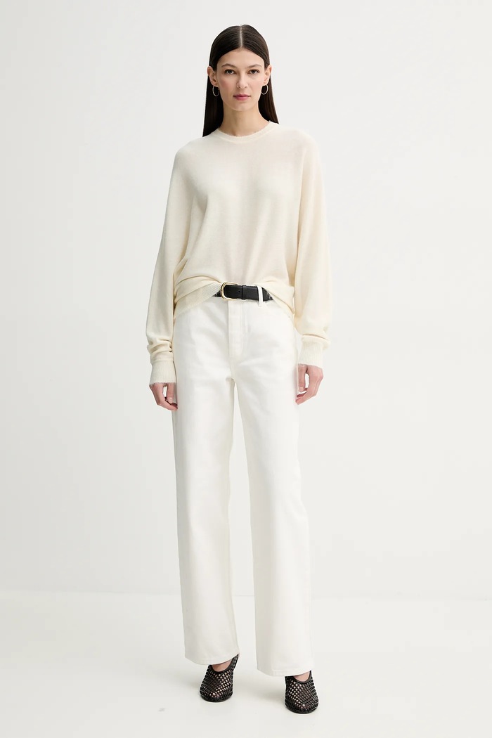 Traperice By Malene Birger VINOLA 103033 bijela SS25