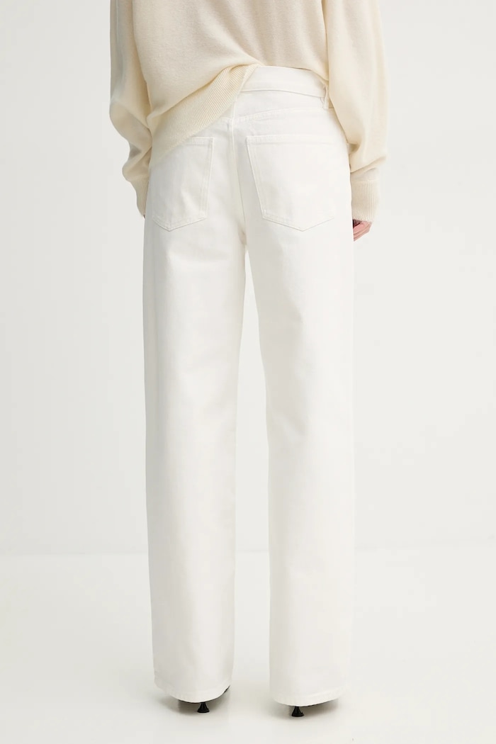 Odjeća Traperice By Malene Birger VINOLA 103033 bijela