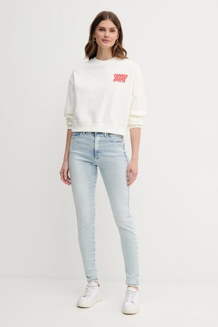 Tommy Jeans blugi DW0DW20025 albastru SS25