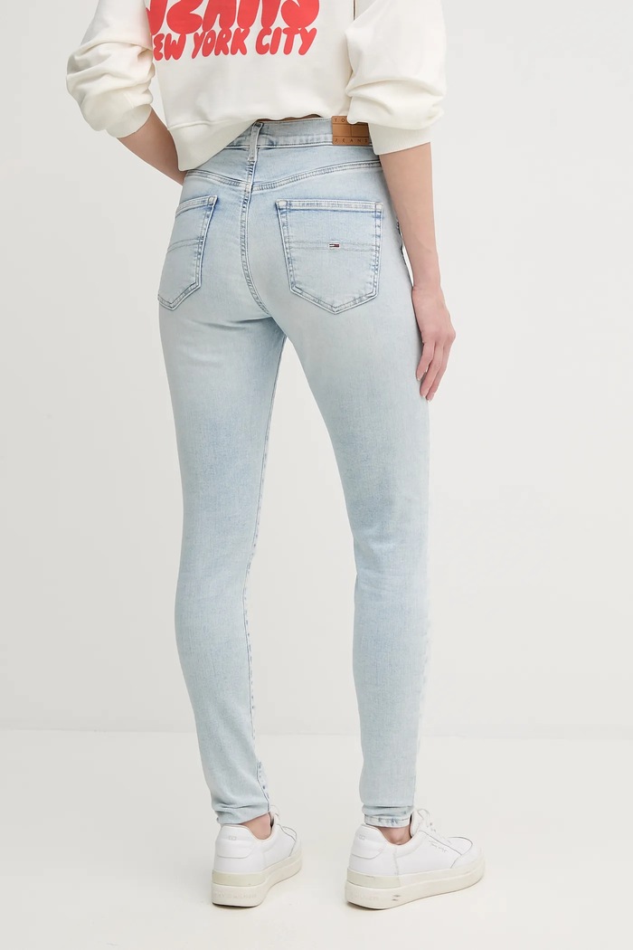 Îmbrăcăminte Tommy Jeans blugi DW0DW20025 albastru