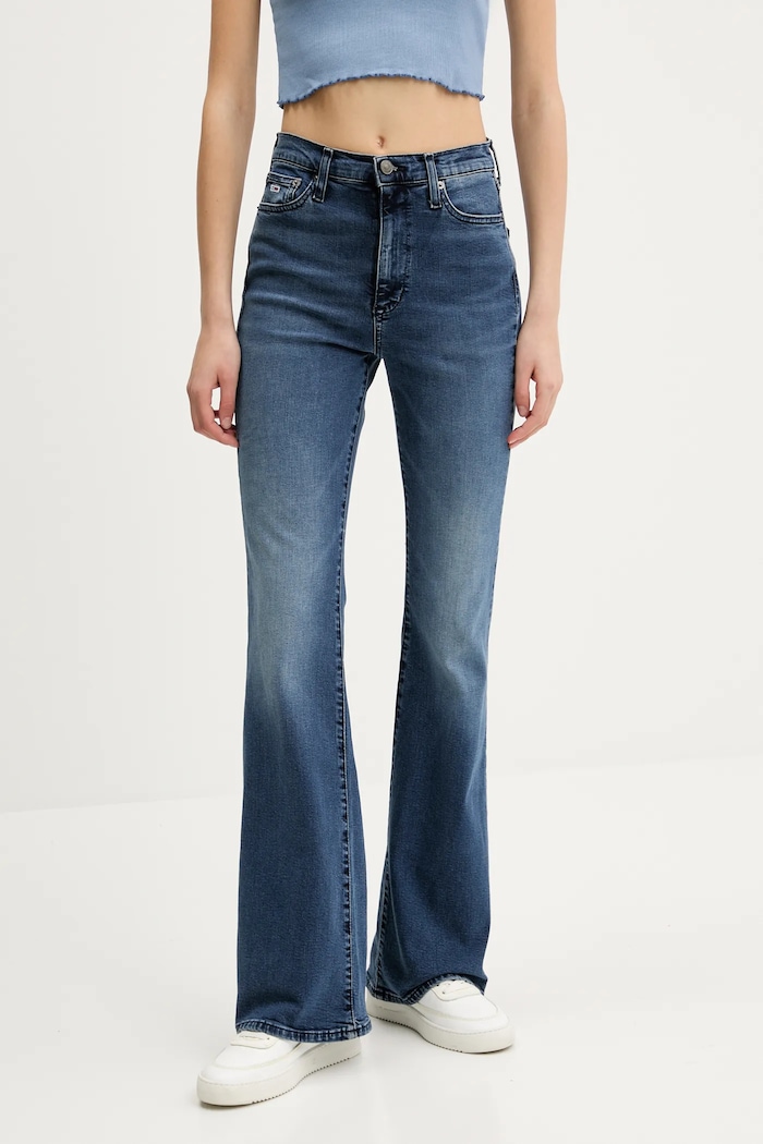 Tommy Jeans jeansy Planet friendly granatowy DW0DW20038