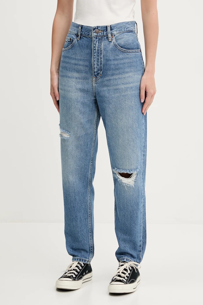 Tommy Jeans jeansy Planet friendly niebieski DW0DW20040