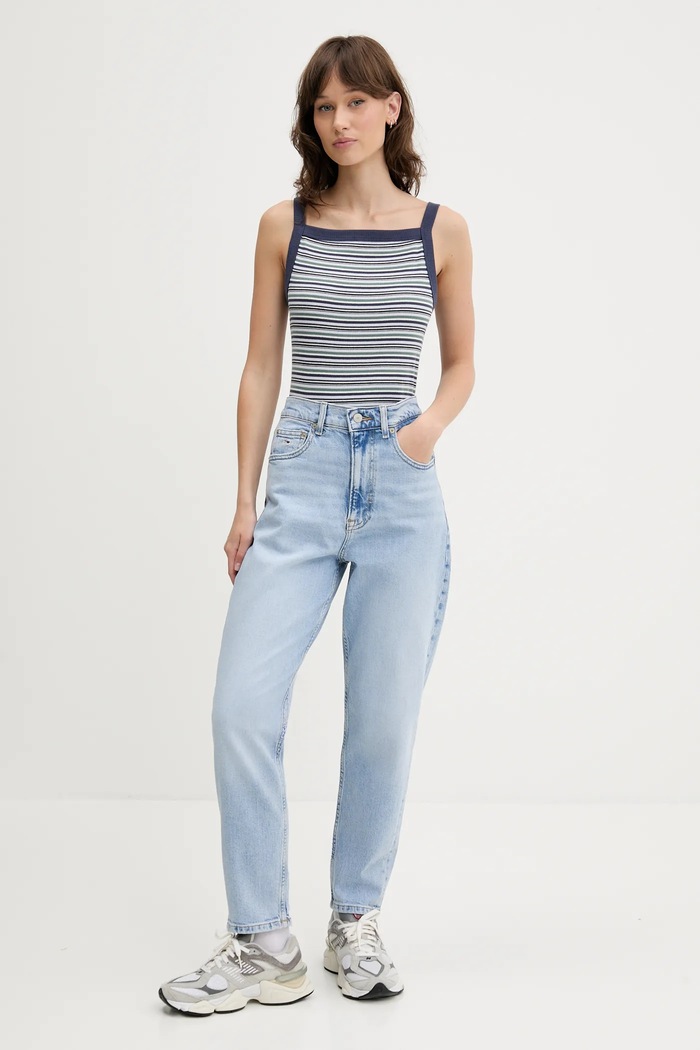 Tommy Jeans jeansy DW0DW20041 niebieski SS26