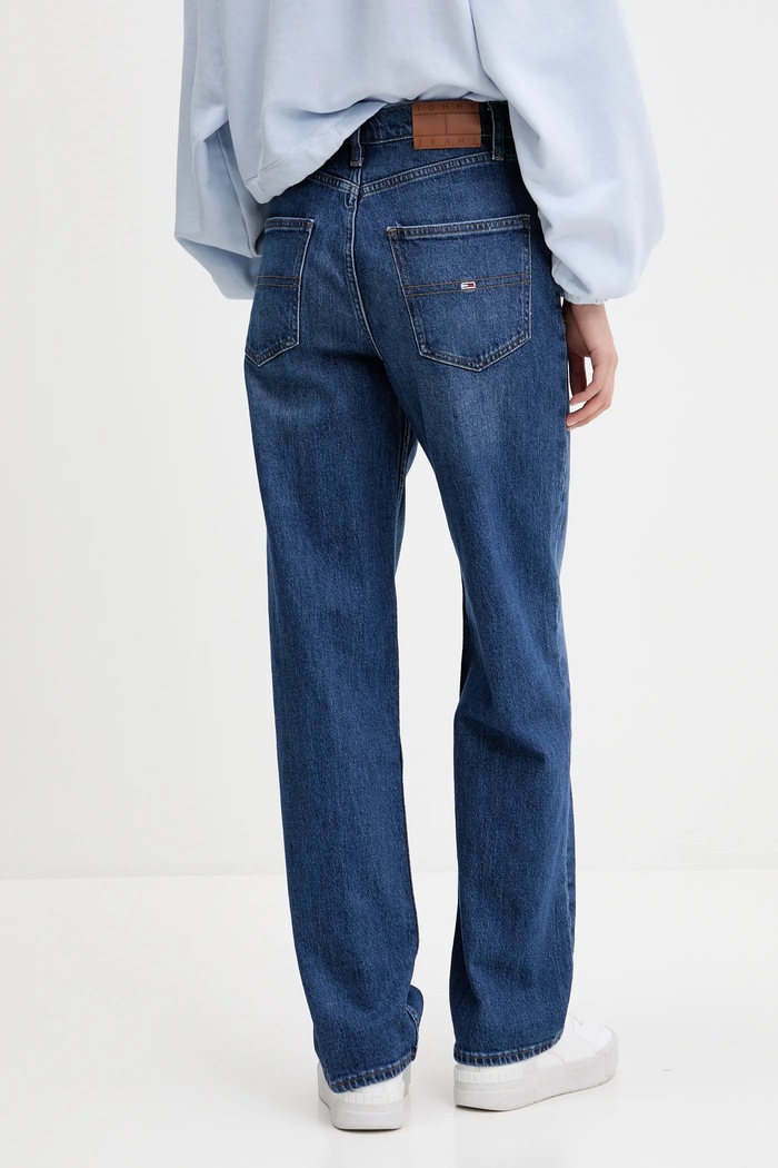 Ρούχα Τζιν παντελόνι Tommy Jeans DW0DW20054 σκούρο μπλε