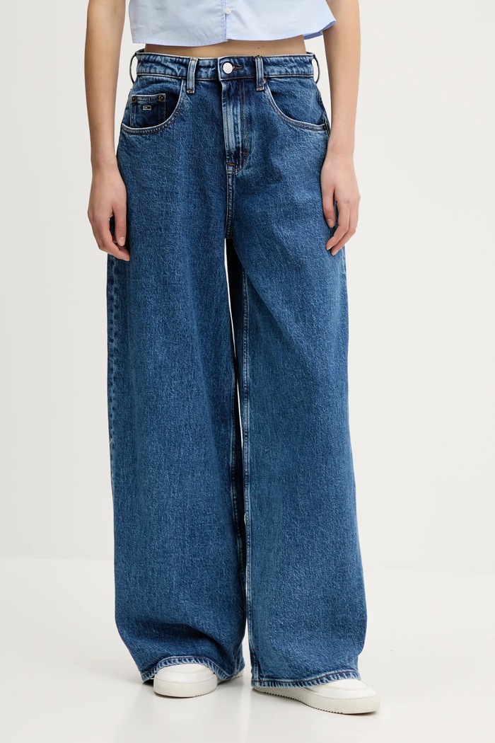 Tommy Jeans blugi Planet friendly albastru DW0DW20063