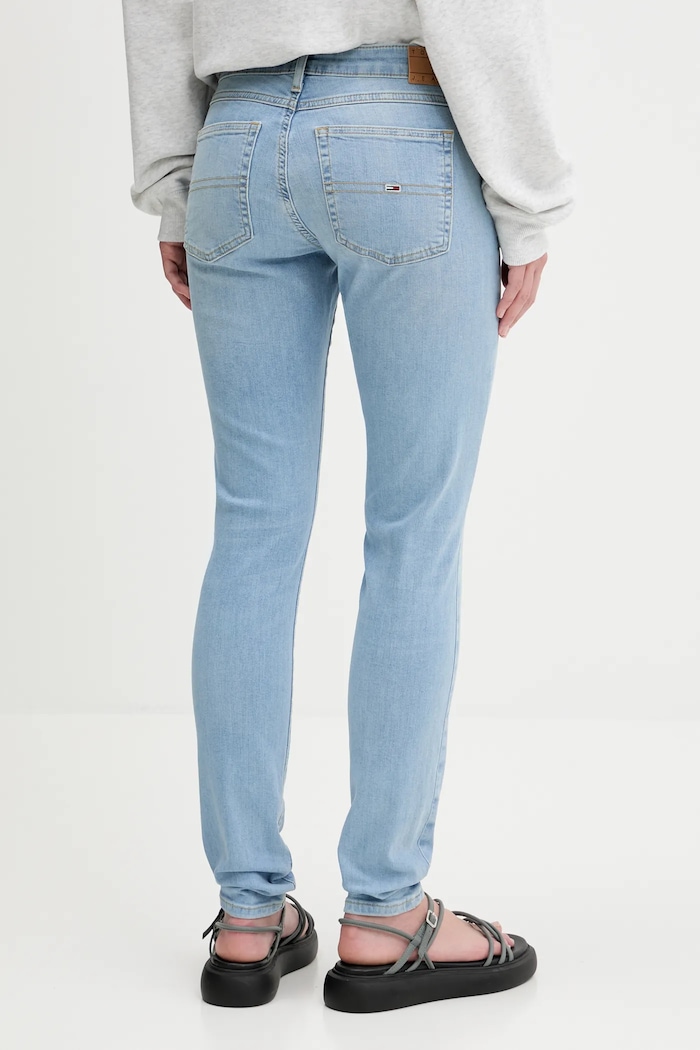 Îmbrăcăminte Tommy Jeans blugi DW0DW20649 albastru