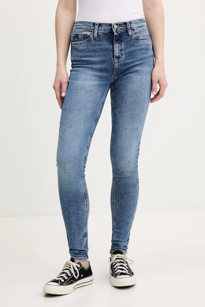 Tommy Jeans jeansy Planet friendly niebieski DW0DW20652