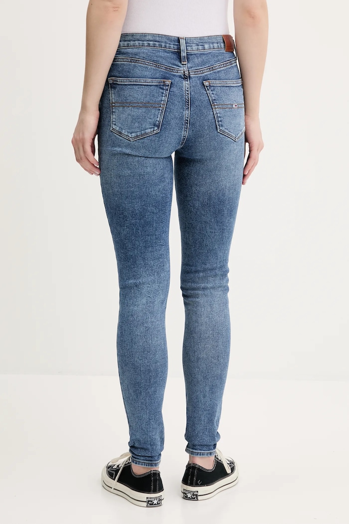 Odzież Tommy Jeans jeansy DW0DW20652 niebieski