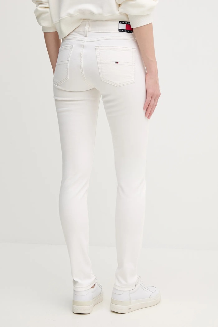 Odzież Tommy Jeans jeansy DW0DW20667 beżowy