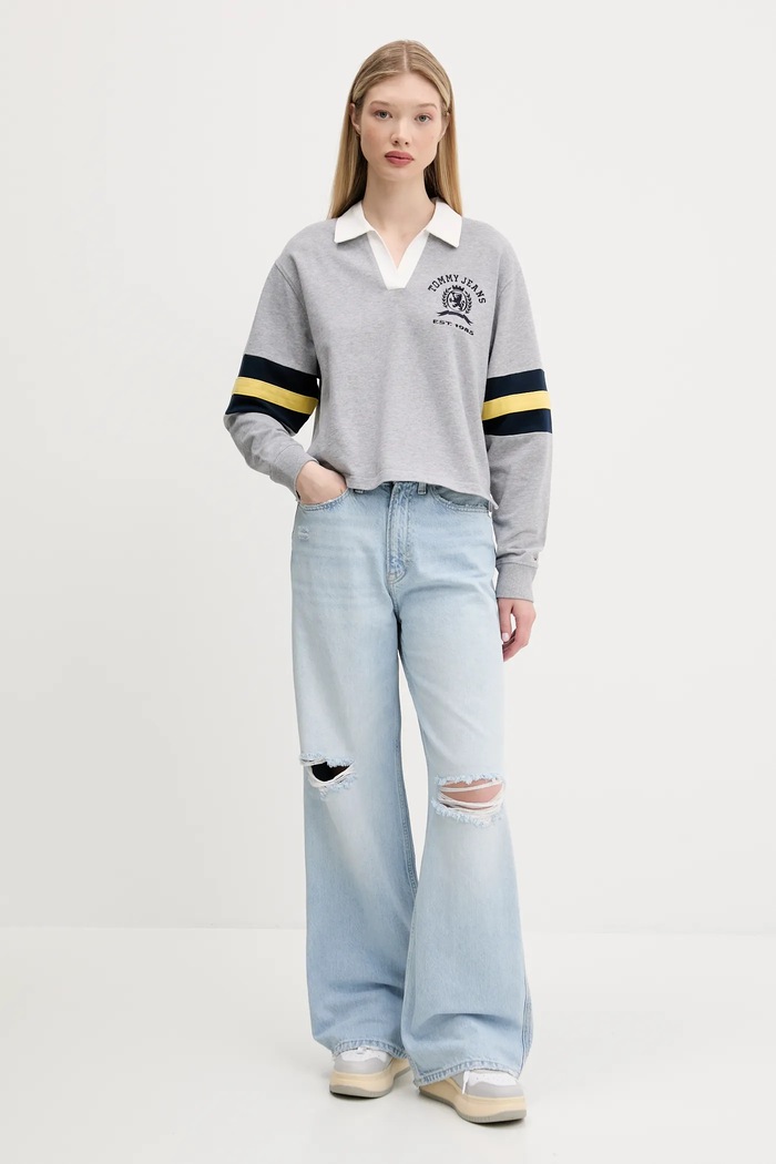 Tommy Jeans jeans DW0DW21281 albastru SS25