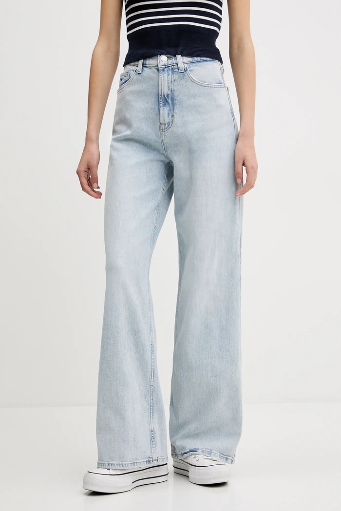 Tommy Jeans jeansy Planet friendly niebieski DW0DW21291