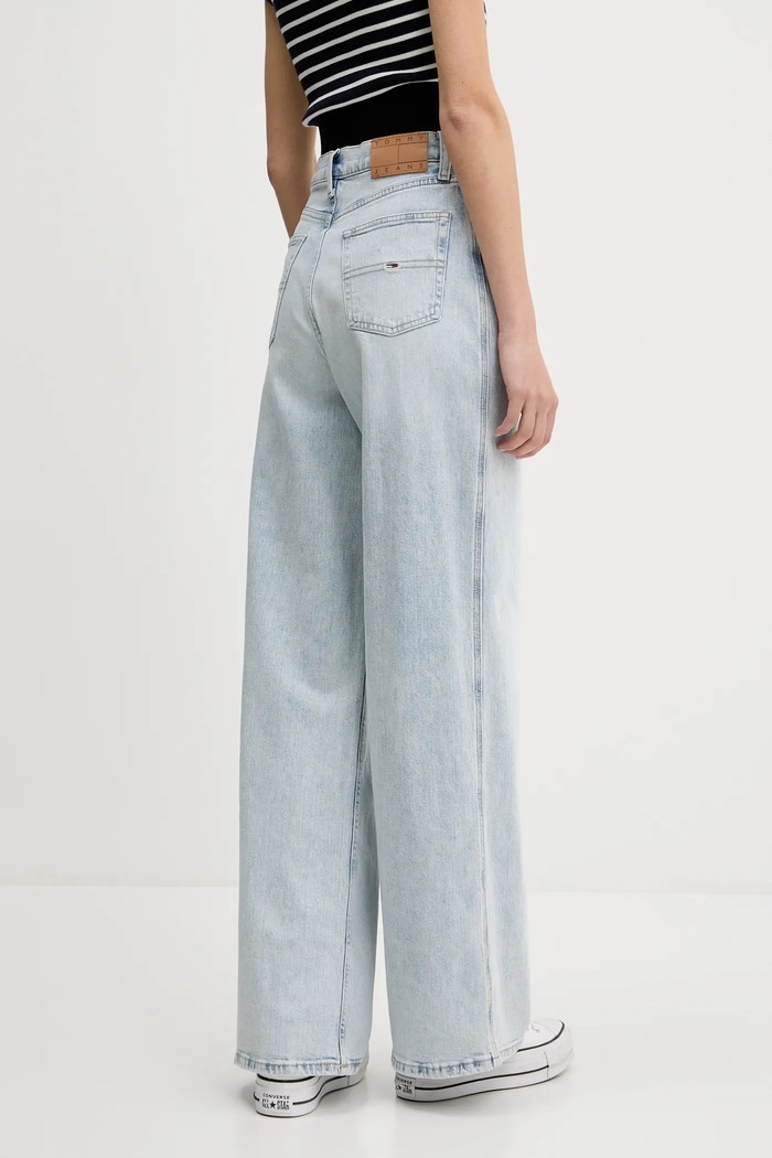 Odzież Tommy Jeans jeansy DW0DW21291 niebieski