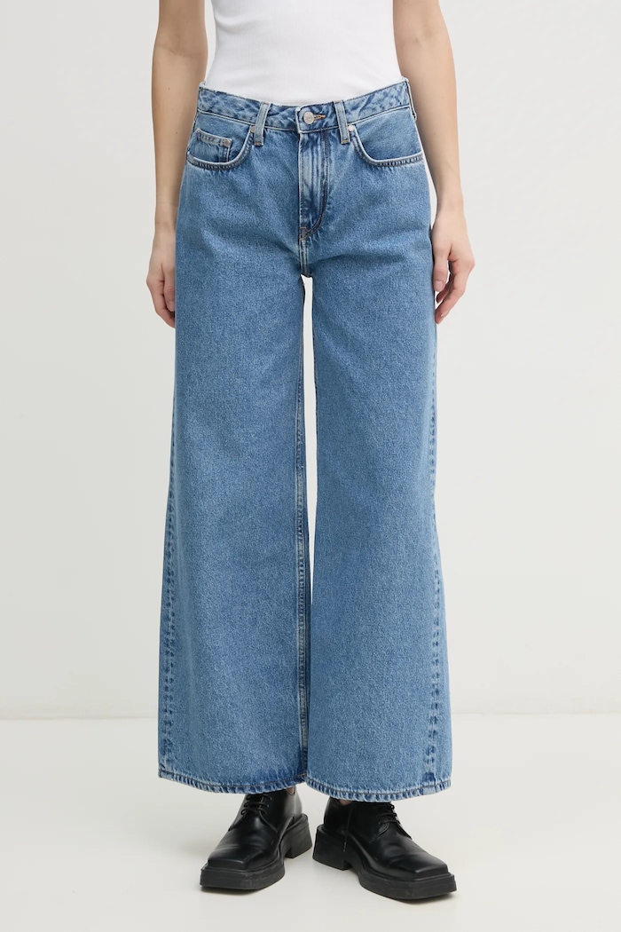 Rifle Red Bull Racing x Pepe Jeans WIDE LEG JEANS modrá RL200007R17