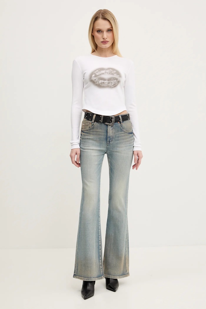 Miss Sixty jeansy 6S1JJ3000T niebieski SS25