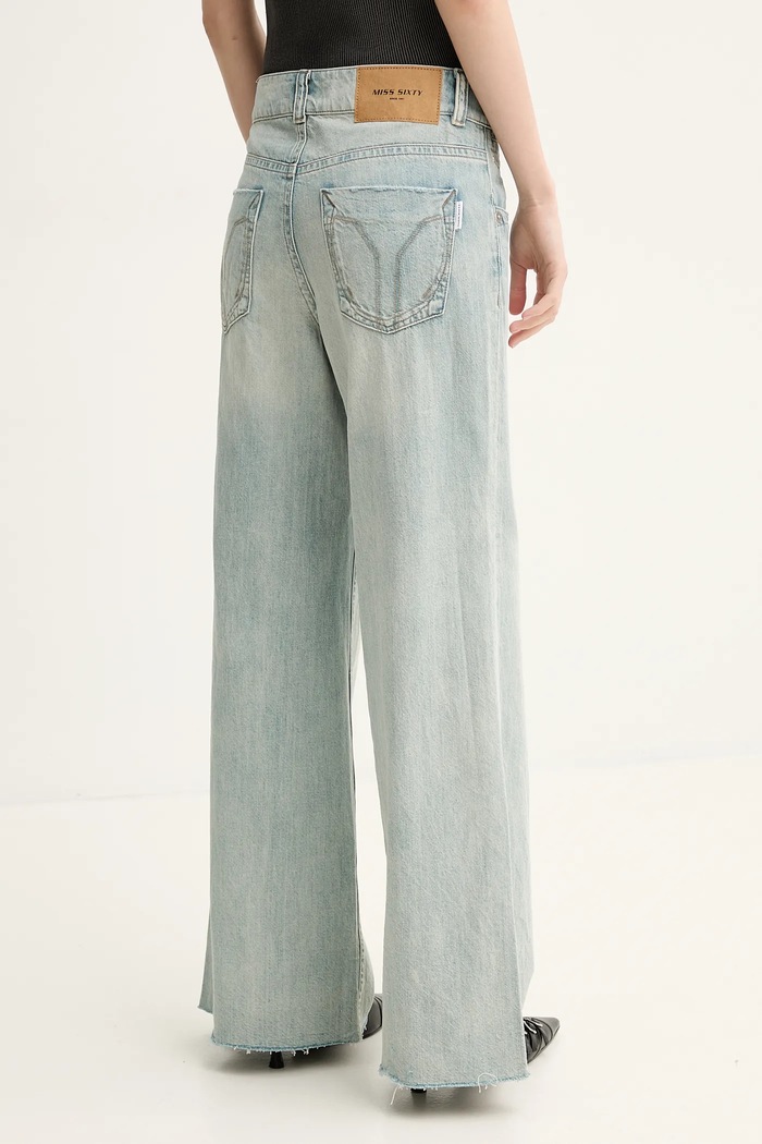 Odzież Miss Sixty jeansy 6S2JJ3450T niebieski