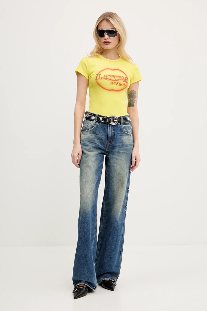 Miss Sixty Jeansy 6S1JJ2790T niebieski SS25
