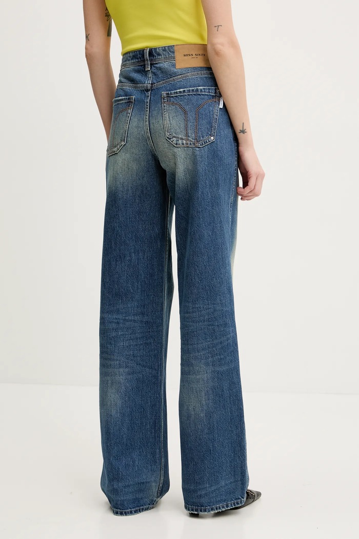 Odzież Miss Sixty Jeansy 6S1JJ2790T niebieski