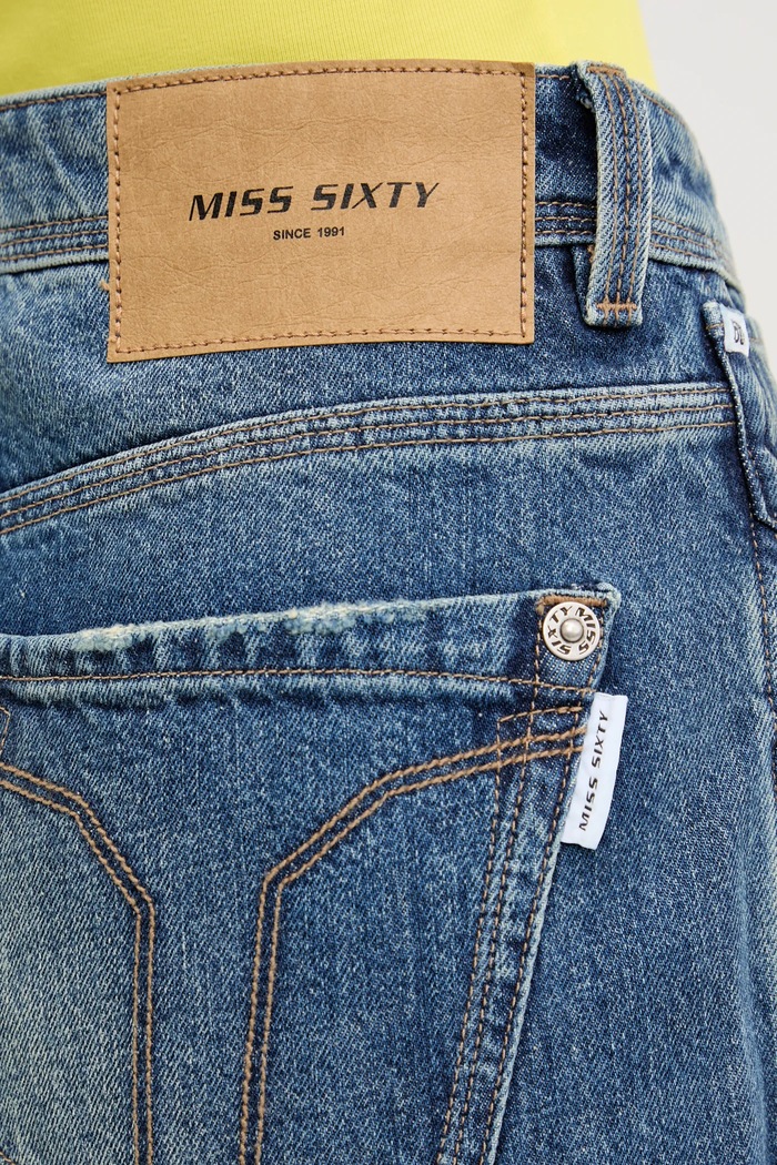 Jeansy Miss Sixty 6S1JJ2790T niebieski