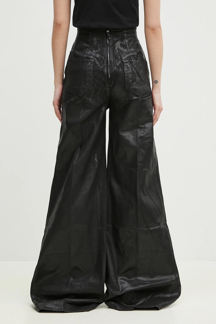 Abbigliamento Rick Owens pantaloni Dirt Cooper DS01E3303.SCF nero