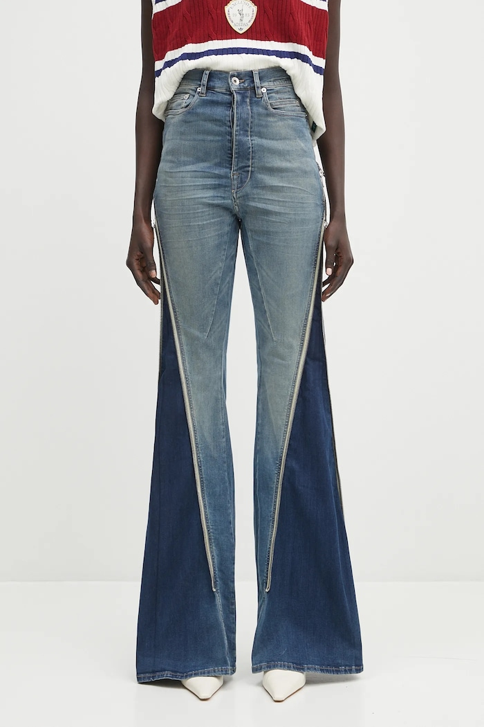 Rifle Rick Owens DRKSHDW Bolan Banana tmavomodrá DS01E3301.SDWB
