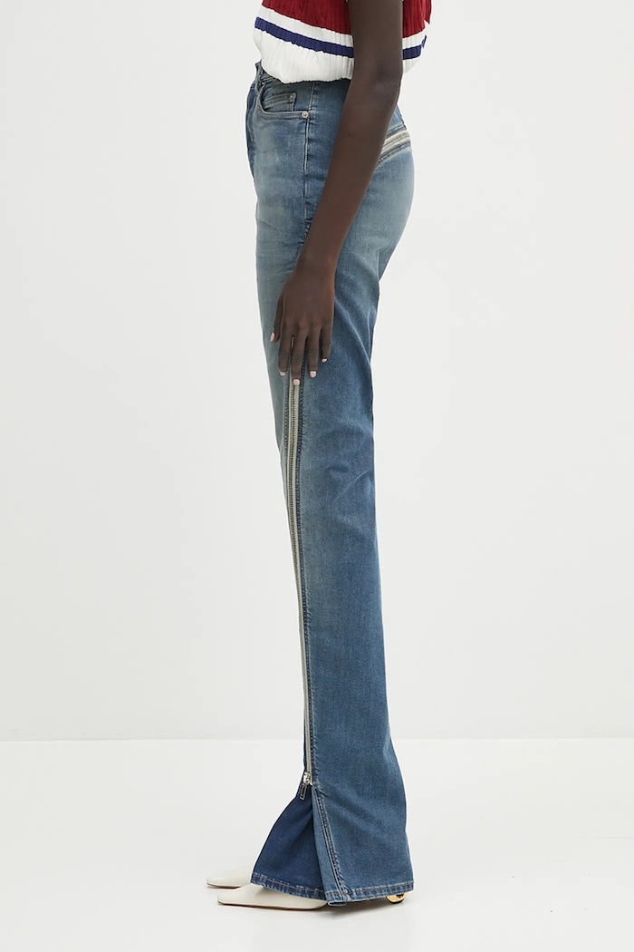 Rifle Rick Owens DRKSHDW Bolan Banana DS01E3301.SDWB tmavomodrá SS25