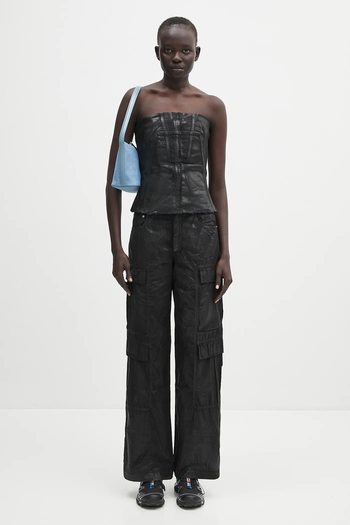 Rick Owens DRKSHDW trousers Double Cargo DS01E3308.PF black