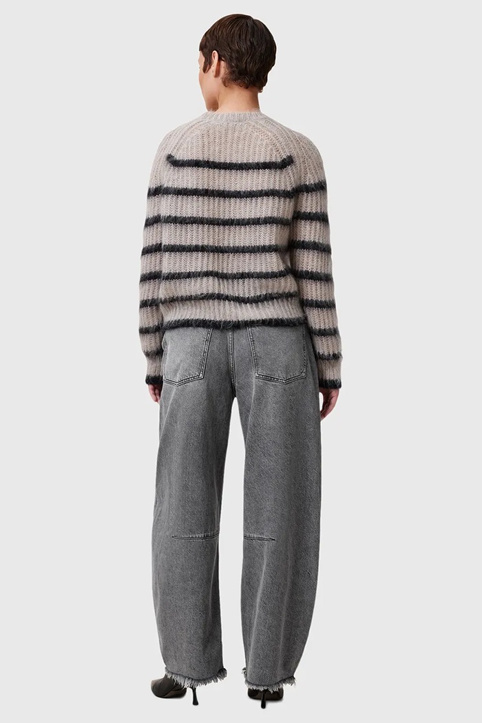 AllSaints jeansy bawełniane JETT W043EC