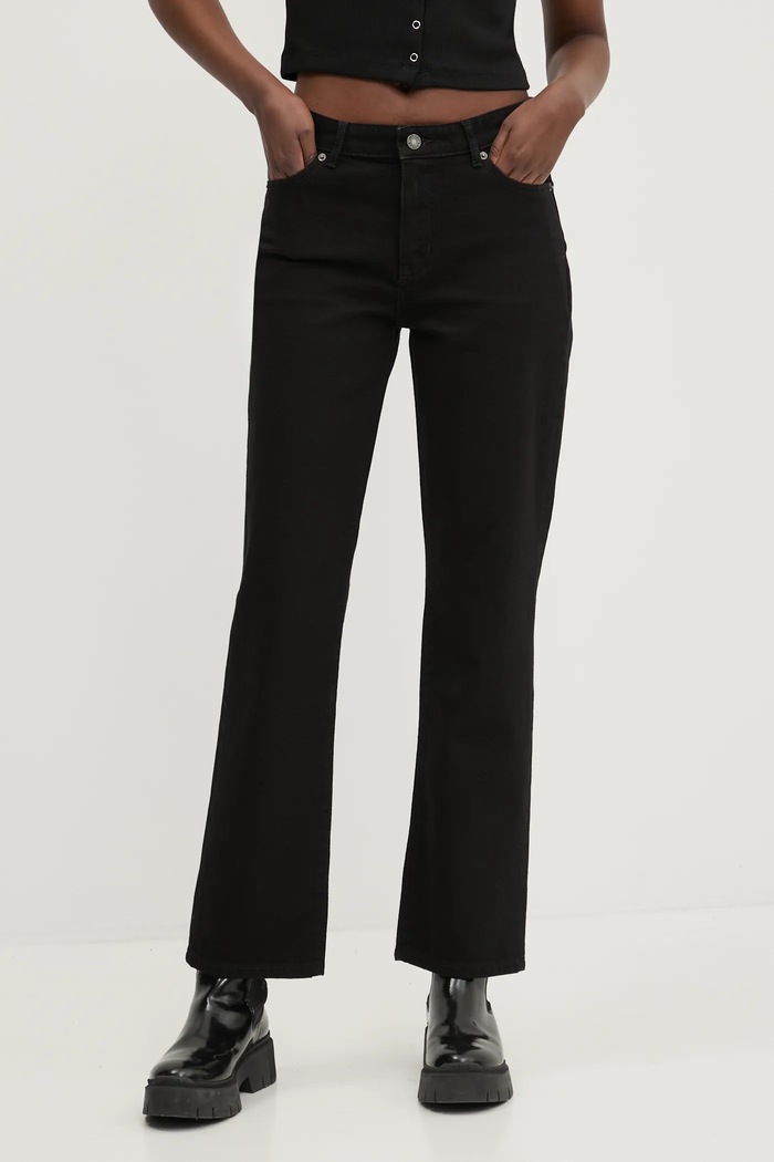 Guess Jeans jeansy Planet friendly czarny W4YA98.D5E81