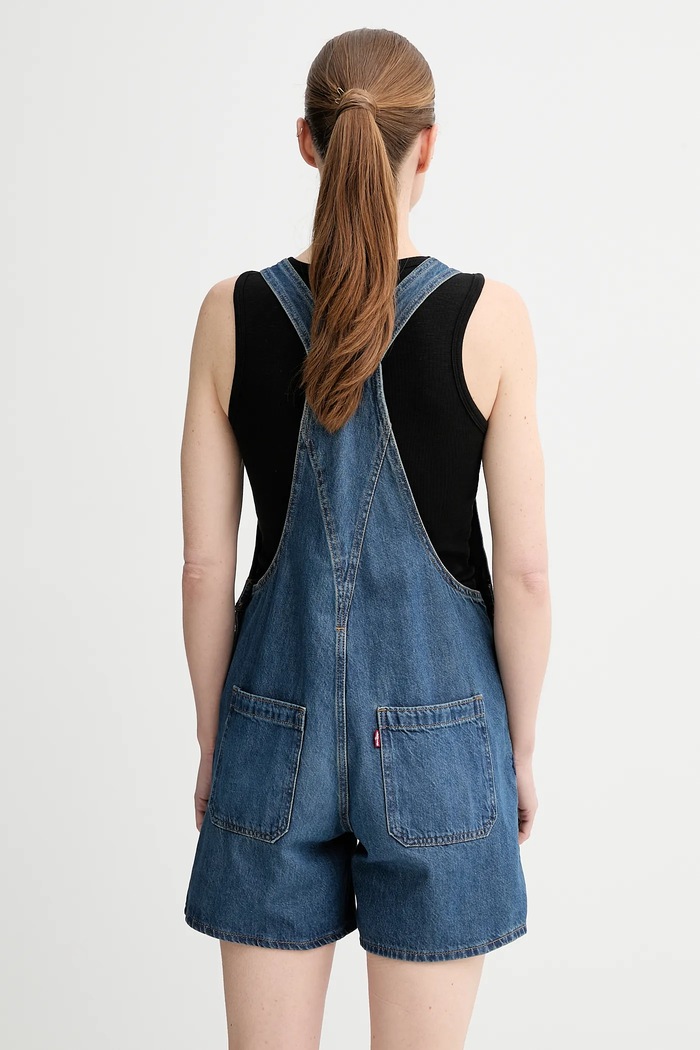 Дрехи Дънков гащеризон Levi's UTILITY SHORTALL 001UY син