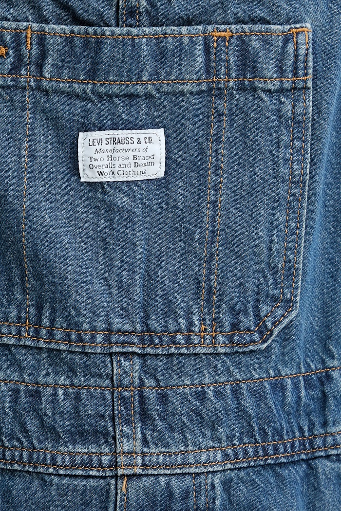 Дънков гащеризон Levi's UTILITY SHORTALL 001UY син